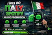 do italian spotify music promotion