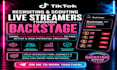 recruit or scout tiktok live streamers for your agency