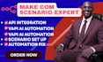 create a make com scenario make com made com automation make com zapier