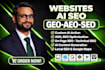 boost your website with GEO, aeo and ai SEO optimization
