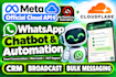 meta business suite expert, whatsapp cloud API chatbot