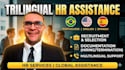 provide trilingual HR support end to end