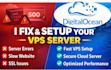 deploy, configure and manage your digitalocean cloud serve droplets, nginx, dock