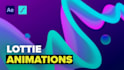 design wordpress lottie animated website, lottie web app, lottie animated websit