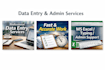 do data entry and assigments