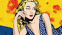 draw a retro pop art roy lichtenstein style