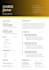 design a professional CV resume  using canva