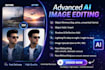 ai photo editing and retouching