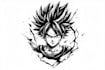 create anime tattoo illustration