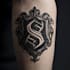 old school tattoo logo design