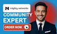 setup mighty network online course community mighty network landing page site