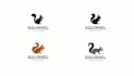 design outstanding squirrel logo with express delivery