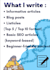 write blogs and articles