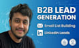 do b2b lead generation and email list building
