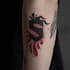 create handdrawn persian arabic calligraphy tattoo