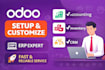 odoo setup and customization