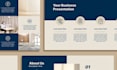 redesign or design powerpoint  presentation template improve business ppt slide
