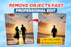 do object removal, background cleanup, and photo retouching
