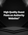 provide guest post backlinks on high da sites