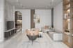 create modern apartment interior design with 3d visualization