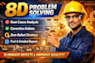 create professional 8d reports root cause analysis and capa plans