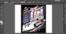 design high quality car racing logo with adobe illustration