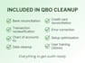 qbo cleanup  setup  bank reconciliation