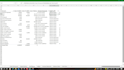 excel accounting, bookkeeping and balance sheet