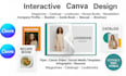 design canva ebook, templates, flyer, brochure, canva video, canva graphics