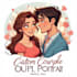 paint custom couple portrait
