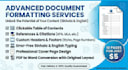 professionally type and format english and sinhala ms word documents