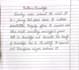 neatly handwrite notes and letters