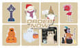 design custom cute sticker packs and digital illustrations