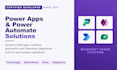 create microsoft dynamics 365 crm, power apps, and power automate solutions