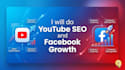 do advanced youtube SEO and facebook page