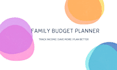 create professional excel budget planner templates