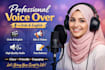 do female urdu voice over