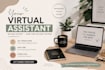 be your virtual assistant for german email and office support