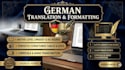 translate and format your german documents professionally in word