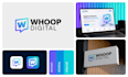 do minimalist logo design with branding kit or brand identity guidelines