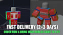 create roblox animations, vfx, emotes, and cinematic game effects
