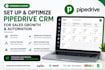 setup and optimize your pipedrive CRM for better sales growth and automation