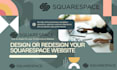 setup squarespace website design, website development as a squarespace expert