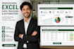 do professional spreadsheet data tracking excel automation