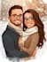 do couple caricature illustration for you