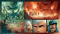 do superhero comic page