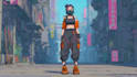 design anime character , cyberpunk character