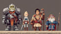 create pixel art characters