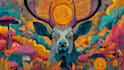 create unique psychedelic illustration