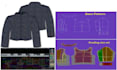 make a digital clothing sewing pattern and grading any garments of your choice